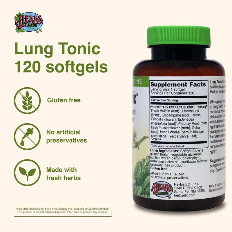 Trace Minerals Lung Tonic