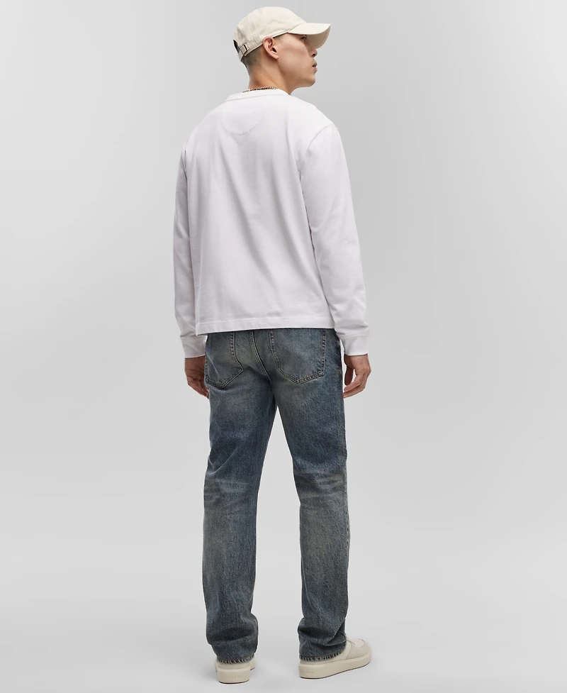 Mode of One Men's Long-Sleeve Relaxed-Fit T-Shirt, Created for Macy's