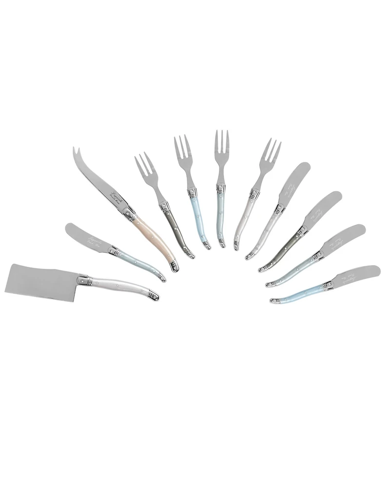 French Home Ultimate Laguiole Charcuterie 11-Piece Set with Handles