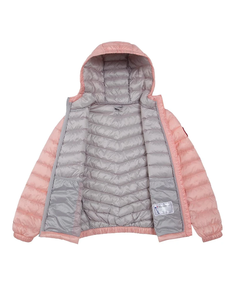 Rokka&Rolla Girls Ultra Light Packable Down Puffer Jacket
