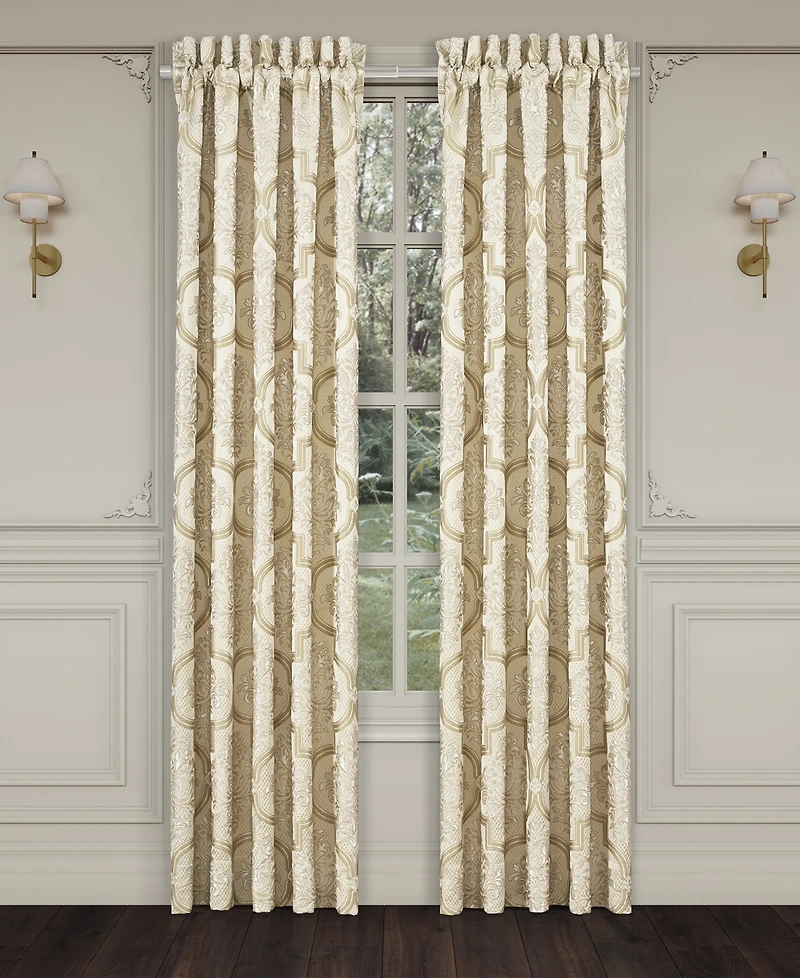 J Queen New York Sezanne Window Panel Pair, 50" x 84"