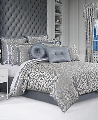 J Queen New York Barocco 4-Pc. Comforter Set, King