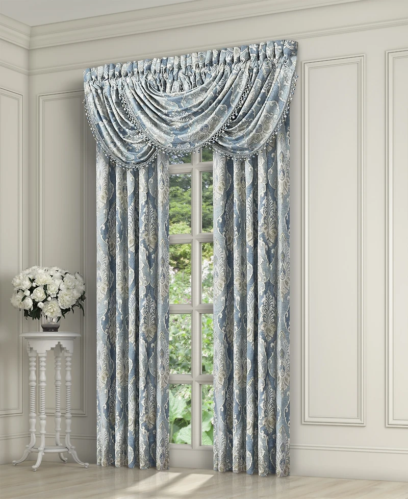 J Queen New York Celtic Window Waterfall Valance, 33" x 49"