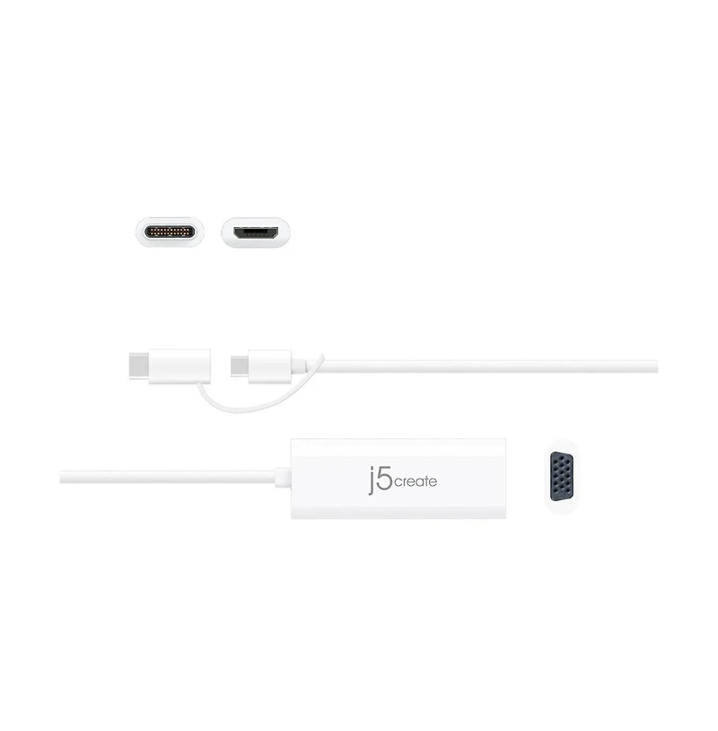 j5create JUA161C Android Usb to Vga Display Adapter