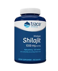 Trace Minerals Shilajit 1000mg - Mineral Supplement Support for Brain Health & Immune Function
