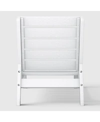 WestinTrends Outdoor Hdpe Deep Seating Modular Armless Patio Chair