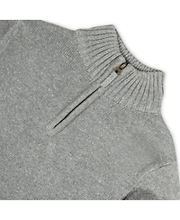Hope & Henry Baby Boys Long Sleeve Half Zip Pullover Sweater