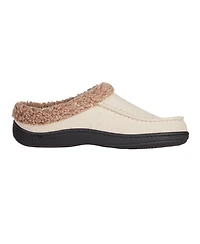 Isotoner Men's Lewis Clog Slippers with Memory Foam