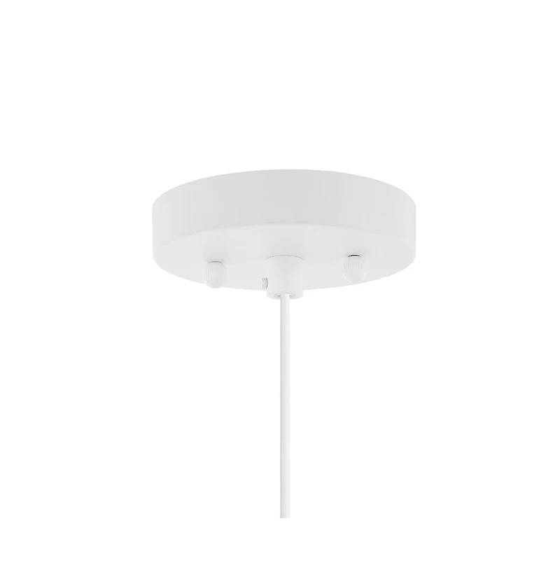 Jonathan Y Leo Farmhouse Coastal Rattan Led Pendant