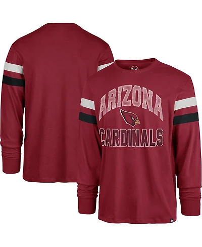 '47 Brand Men's Cardinal Arizona Cardinals Irving Long Sleeve T-Shirt