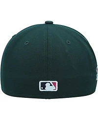 New Era Men's Green Oakland Athletics 1989 World Series Polar Lights 59FIFTY Fitted Hat