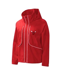 G-iii 4Her by Carl Banks Women's Red Chicago Bulls Last Shot Full-Zip Hoodie