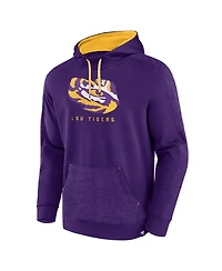 Fanatics Men's Purple Lsu Tigers Defender Pullover Hoodie