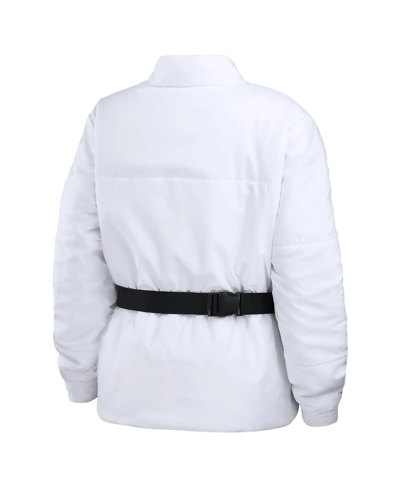 Wear by Erin Andrews Women's White Indianapolis Colts Packaway Full-Zip Puffer Jacket