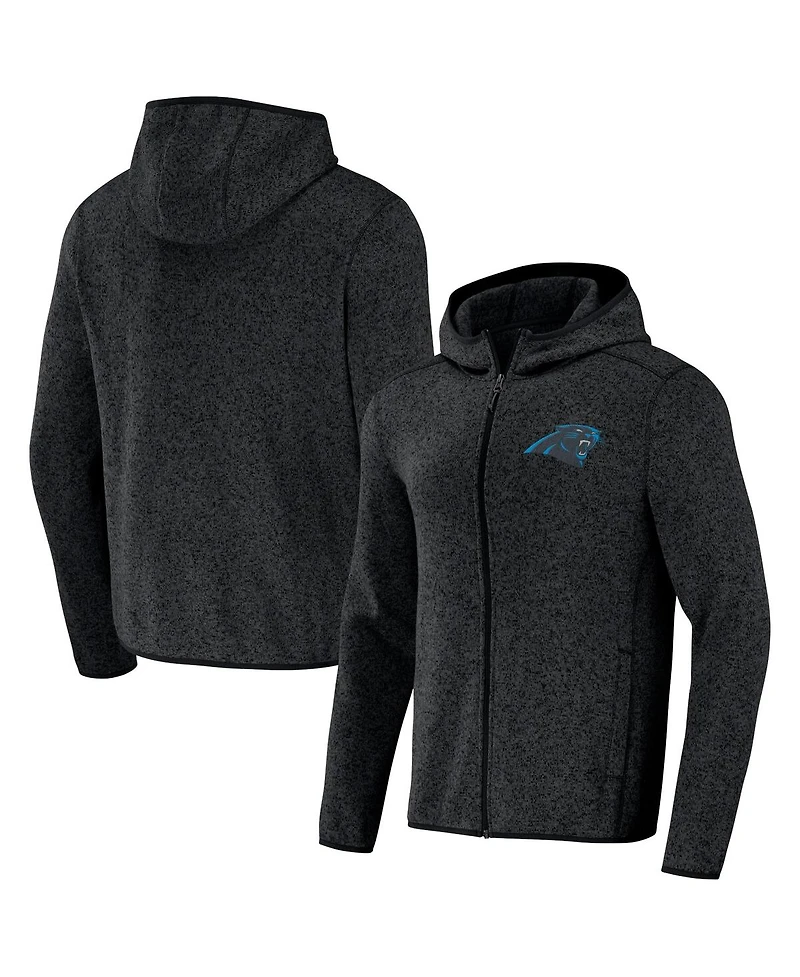 Nfl x Darius Rucker Collection by Fanatics Men's Black Carolina Panthers Fleece Pullover Hoodie