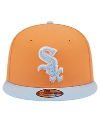 New Era Men's Orange Chicago White Sox Spring Color Two-Tone 9FIFTY Snapback Hat