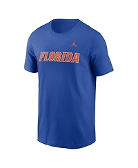 Jordan Men's Royal Florida Gators Primetime Wordmark T-Shirt