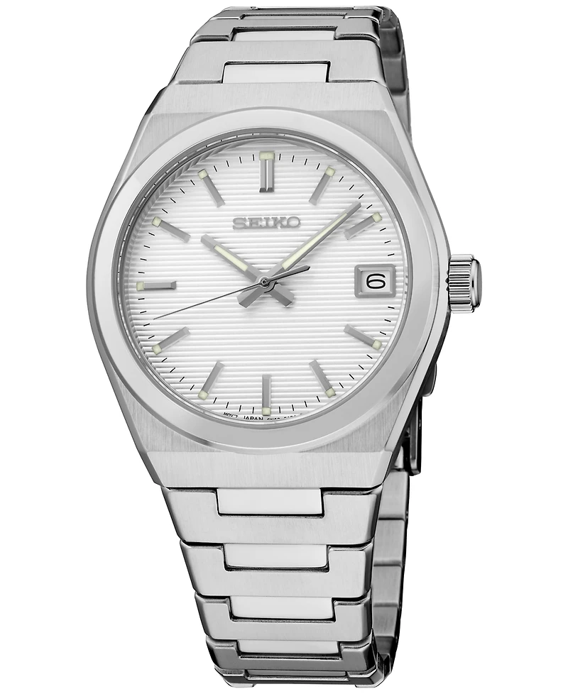 Seiko Women's Essentials Stainless Steel Bracelet Watch 34mm