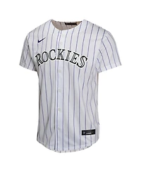 Nike Big Boys and Girls Kris Bryant White Colorado Rockies Home Game Player Jersey