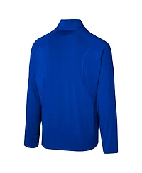 Outerstuff Men's Royal New York Giants Grind Iron Quarter-Zip Top