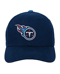 Outerstuff Big Boys and Girls Navy Tennessee Titans Team Pre-Curved Adjustable Hat