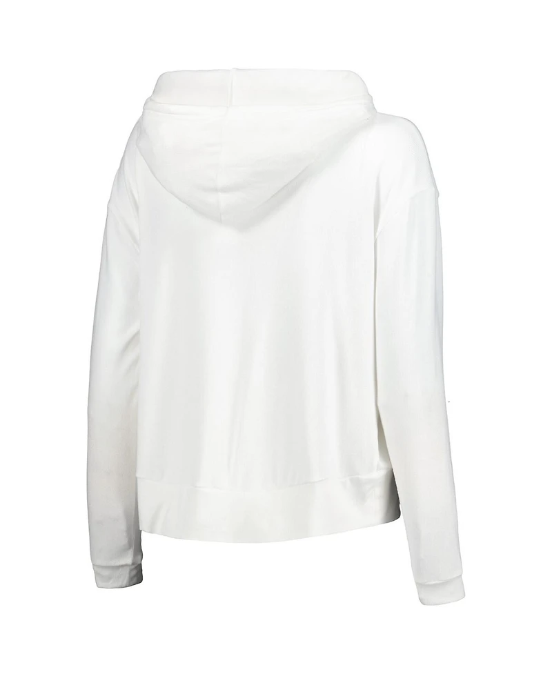 Concepts Sport Women's White Lafc Accord Hoodie Long Sleeve Top