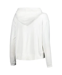 Concepts Sport Women's White Lafc Accord Hoodie Long Sleeve Top