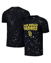 Majestic Men's Black/White San Diego Padres Splatter T-Shirt