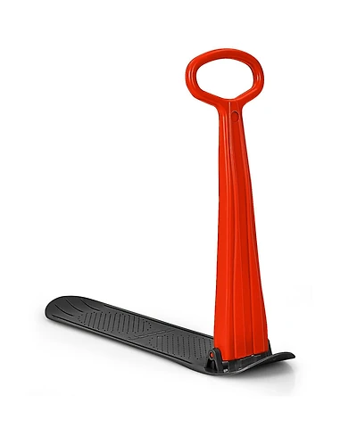 Skonyon 1-Rider Snow Scooter with Grip Handle-Red