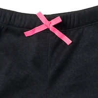 Barbie Little Girls French Terry Sweatshirt and Jogger Pants Set