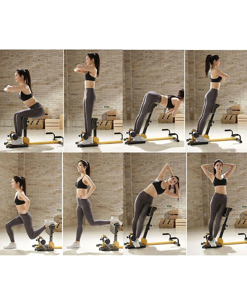 Skonyon 8-in-1 Multifunctional Home Gym Squat Fitness Equipment