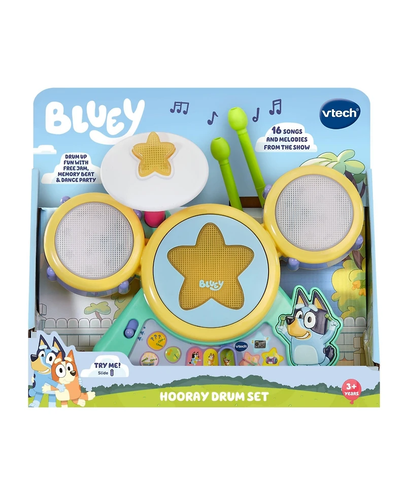 VTech Bluey Hooray Drum Set