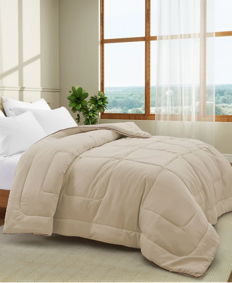 Unikome Silky Satin Down Alternative 3 Piece Comforter Set