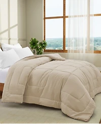 Unikome Silky Satin Down Alternative 3 Piece Comforter Set