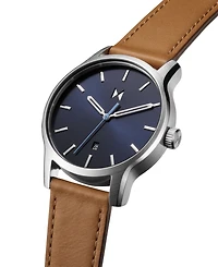 Mvmt Men's Classic Ii Tan Leather Strap Watch 44mm