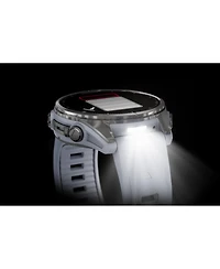 Garmin fenix 8 43mm, Amoled, Outdoor & Fitness Gps Smartwatch, Glass, Stainless Steel/Whitestone, Ww