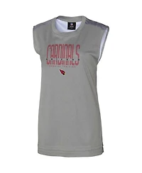 Outerstuff Women's Gray Arizona Cardinals No Sweat Tank Top