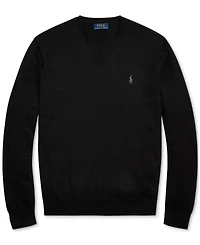 Polo Ralph Lauren Men's Washable Wool V-Neck Sweater