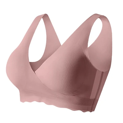 Sunveno Maternity Seamless Nursing Bra, Ultra-Soft and Comfortable Support