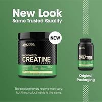 Optimum Nutrition, Micronized Creatine Powder, Unflavored
