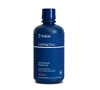 Trace Minerals Liquid Cal/Mag/Zinc | Calcium, Magnesium, Zinc, Vitamin D3 | Dietary Supplement Supports Tissue, Muscle, and Bone Density | Natural Str