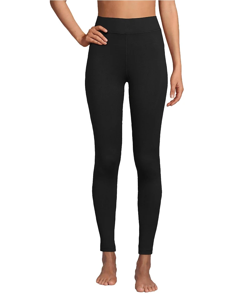Lands' End Petite Baselayer Cozy Thermaskin Pants