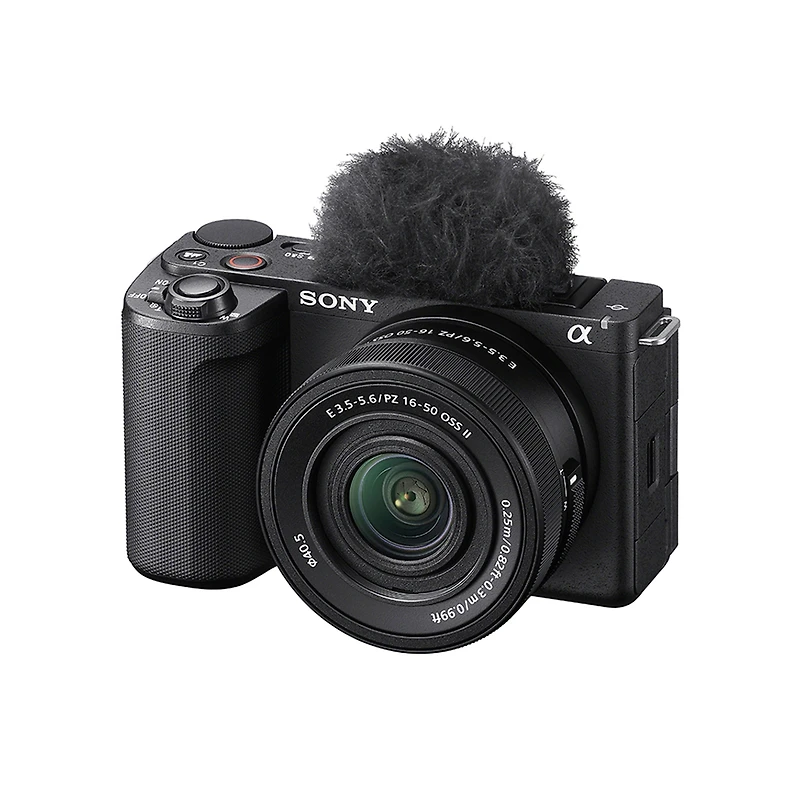 Sony Sony Alpha ZVE10 Ii Aps-c Interchangeable Lens Mirrorless Content Creators Camera and 16-50mm Lens Kit (Black