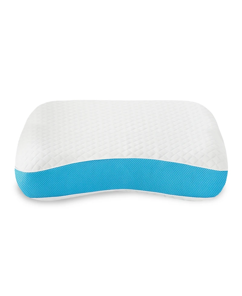 ProSleep Side and Back Sleeper Gel-Infused Memory Foam Pillow, Jumbo