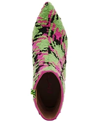 Betsey Johnson Women's Jackyy Block-Heel Dress Booties