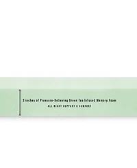 Closeout! ProSleep 3" Green Tea Infused Memory Foam Mattress Topper