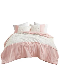 Intelligent Design Shay Clip Jacquard 3-Pc. Comforter Set, King/California King