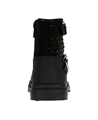 Bebe Toddler Girls Engineer With Rhinestones and Rivet Boot