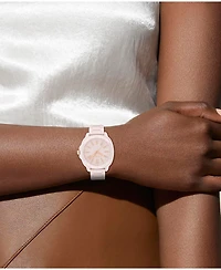 Coach Women's Kitt Blush Ceramic Bracelet Watch 38mm