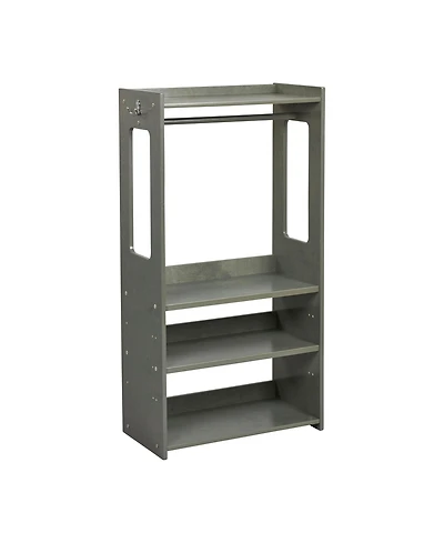 ECR4Kids TrendiTot Clothing Rack, Natural, 1